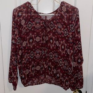 TILLY’S Sheer Blouse